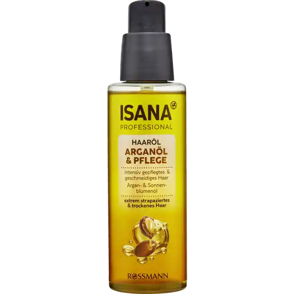 Huile capillaire d'argan & soin 100 ml