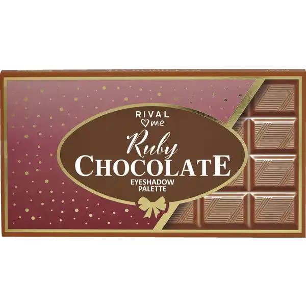 Palette d'ombres à paupières 11 ruby chocolate