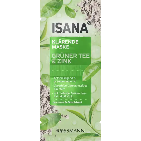 Masque en sachet Thé vert &amp; Zinc