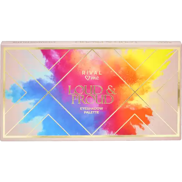 Palette d'ombres à paupières 07 loud and proud